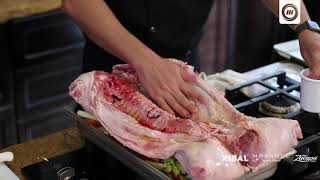 Lechón al horno casero con Chef Rodrigo Lacayo [upl. by Amapuna]