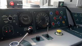 Cab layout of the class 158 dmu at Taunton railway station today 1992020 [upl. by Arehahs]