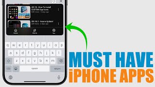 Apps You MUST HAVE on Your iPhone  November 2024 [upl. by Wilsey782]