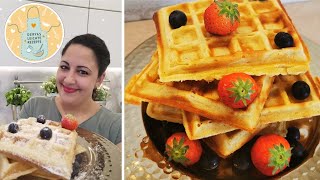 Waffeln Anleitung für Kinder und Anfänger BecherRezept [upl. by Fiedling]