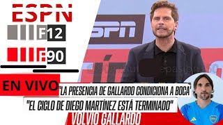 ESPN EN VIVO F90 ¿ CICLO TERMINADO PARA MARTINEZ  💣💣⚽ [upl. by Remat]