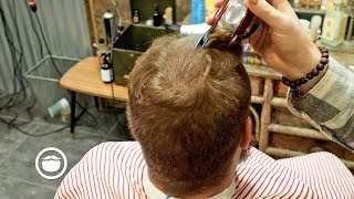 Barber Gives the Perfect Buzz Cut [upl. by Helen]