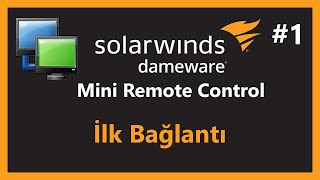 Dameware Mini Remote Control  Uzak Bağlantı Yazılımı  İlk Bağlantı  Ders 1 [upl. by Rola]