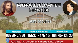 DIRECT DU TABERNACLE DE LA SAINTETE DE KANANGA I JEUDI 10 OCTOBRE 2024 [upl. by Rivy156]