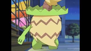 Brocks Lombre Evolves Into Ludicolo [upl. by Clywd]