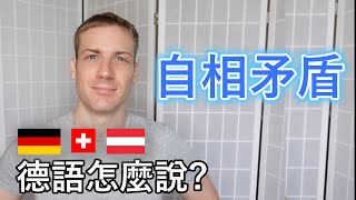 🇩🇪「自相矛盾」 德語怎麼說 😀 [upl. by Yrroc820]