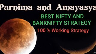 ASTROLOGY TRADING STRATEGY INTRADAY  POWER OF AMAVASYA AND PURNIMA [upl. by Ilrebma]