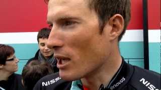 Gregory Rast on ParisRoubaix 2012 [upl. by Emmons204]