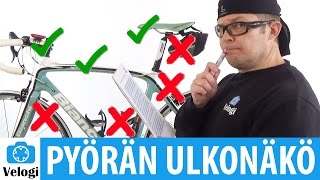 Maantiepyörän ulkonäkö vs Säännöt  Pyöräilyetiketti ✔ [upl. by Ferullo249]