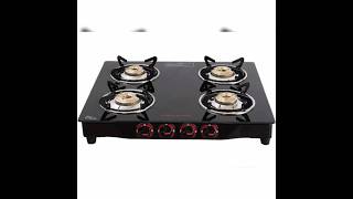 Butterfly Smart 4 Burner Glass Top Gas Stove Manual Ignition at Rs3997 kitchen gasstove [upl. by Ettevi]