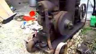 1928 Villiers WX11 Aerograph compressor stationary engine [upl. by Duj]