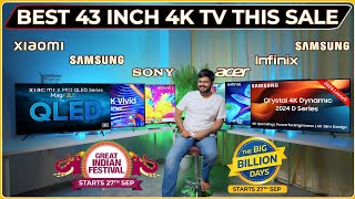 I Bought All 43 inch TVs for Best 📺 Amazon Great Indian Festival Flipkart Big Billion Days 2024 🎉🛒 [upl. by Avon]