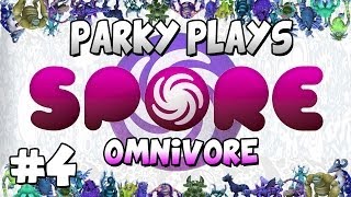 Lets Play Spore Omnivore  Part 4  Natural Disasters Gone Mad [upl. by Eidob]