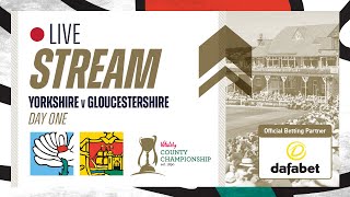 Live Stream  Yorkshire v Gloucestershire  Vitality County Championship  Day One [upl. by Noroj180]