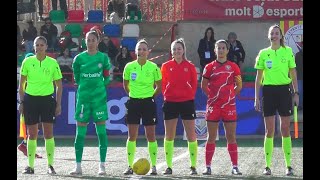 FC LEVANTE LAS PLANAS 11 ATLÉTICO DE MADRID [upl. by Arhat]