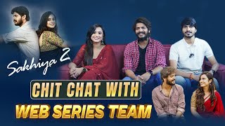 Sakhiya Web Series Team Interview  Sheetal Akhil Venkat  Sakhiya Season 2 Telugu Web Series [upl. by Ecnahs]