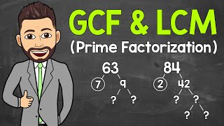 How to Find the GCF and LCM using Prime Factorization  Math with Mr J [upl. by Oker]