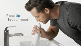 How to Use the Waterpik® Cordless Select Water Flosser WF10 UK [upl. by Rauscher]