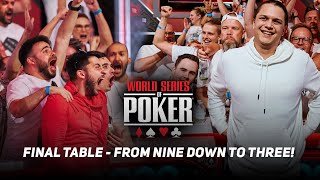 WSOP Main Event 2024 FINAL TABLE  Who Makes The Final Three [upl. by Malvia509]