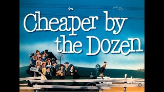 Clifton Webb Myrna Loy Jeannie Crain Cheaper By The Dozen 1950 2006 Australian DVD Closer Look [upl. by Chalmers]