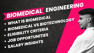 What is Biomedical Engineering  Career Opportunities Job Profiles and Salary  Biomed Bro [upl. by Eilasor]