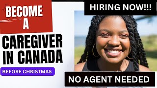 LATEST NEWS Become A Caregiver In Canada In 3 Months [upl. by Prisilla]