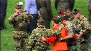 Armed Forces Day At Ibrox [upl. by Seedman912]