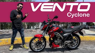 Vento Cyclone 210 2024  De trabajo y con estilo 😎🏍️ [upl. by Yrmac]