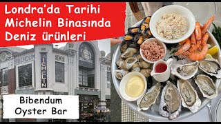 Londrada tarihi Michelin binasında deniz ürünleri test ediyoruz [upl. by Ennaeirb]