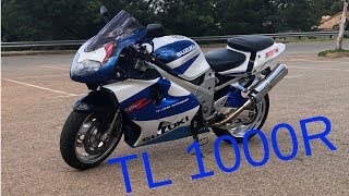 Testing the Suzuki TL1000R  New bike reveal [upl. by Thesda663]