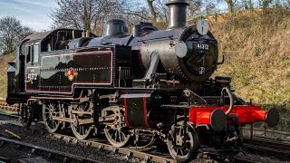 210116 Watercress Line Ivatt 2MT 41312 Emerges from the shed for the first time since overhaul [upl. by Leonardi]