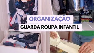 COMO ORGANIZAR GUARDA ROUPA  dica para manter arrumado [upl. by Llerad]