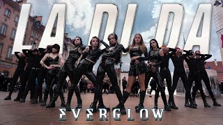 KPOP IN PUBLIC Poland ONETAKE EVERGLOW 에버글로우  LA DI DA dance cover by Cerberus DC  Ukraine [upl. by Ramses]