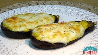 BERENJENAS CON BECHAMEL GRATINADAS AL HORNO  Recetas paso a paso tutorial Loli Domínguez [upl. by September425]