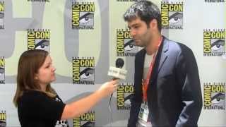 Ned Vizzini at San Diego ComicCon 2012 [upl. by Akenal661]