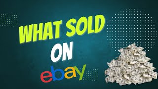 What Sold On eBay How Much Profit Did I Make [upl. by Laynad]