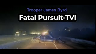 HighSpeed Pursuit ends in fatal crash after fleeing suspect refuses to stop for Arkansas Trooper [upl. by Marna792]