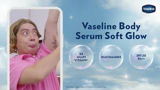 Upgrade lotionmu ke Vaseline Body Serum Soft Glow [upl. by Yelyak]