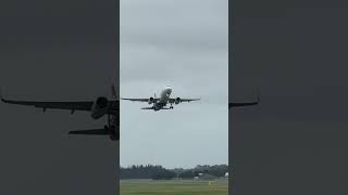 Windy takeoff from NZCH for A320200 [upl. by Hterag]