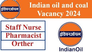 nlc oil and coal Staff nurse and pharmacist Vaccancy 2024 [upl. by Dinsmore]