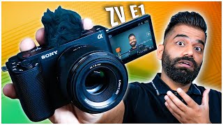 The Ultimate Sony Camera For YouTubers  Sony ZVE1🔥🔥🔥 [upl. by Hsekar]