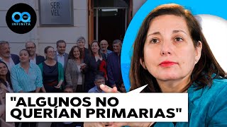 Senadora Paulina Vodanovic tras acuerdo entre oficialismo y DC quotAlgunos no querían primariasquot [upl. by Llertnad]