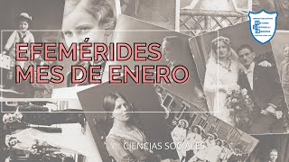 Efemérides del Mes de Enero [upl. by Ainotal]