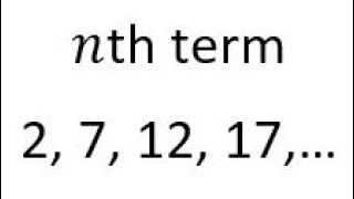 Find the nth term in a sequence [upl. by Akessej]