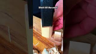 Satisfying wood carving shorts woodcrafting diy [upl. by Niala]