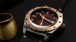 Baltany Original Design Bronze Watch Review [upl. by Lodovico]