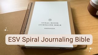 ESV Spiral Journaling Bible [upl. by Tarazi]