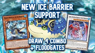 Brand New ICE BARRIER ❄️ Deck Ice Barrier Combo Showcase amp Decklist  YuGiUh Master Duel [upl. by Asamot]