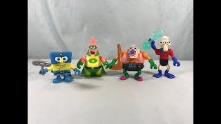 Imaginext SpongeBob SquarePants SuperHero SponeBob amp Patrick MermaidMan amp BarnacleBoy Review [upl. by Niamreg502]