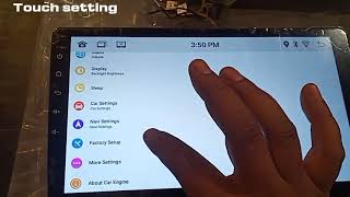 car Android all settings tutorial logo canbus  touch  resat [upl. by Annasoh]